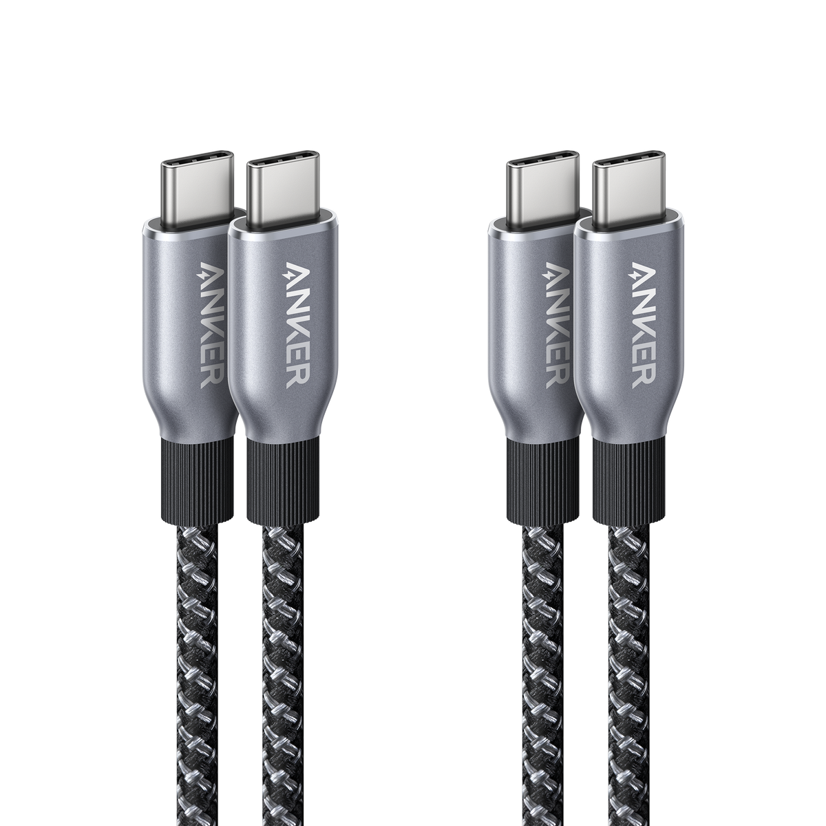 Prime USB-C to USB-C Cable (240W, Upcycled-Braided, 2-Pack) R1
