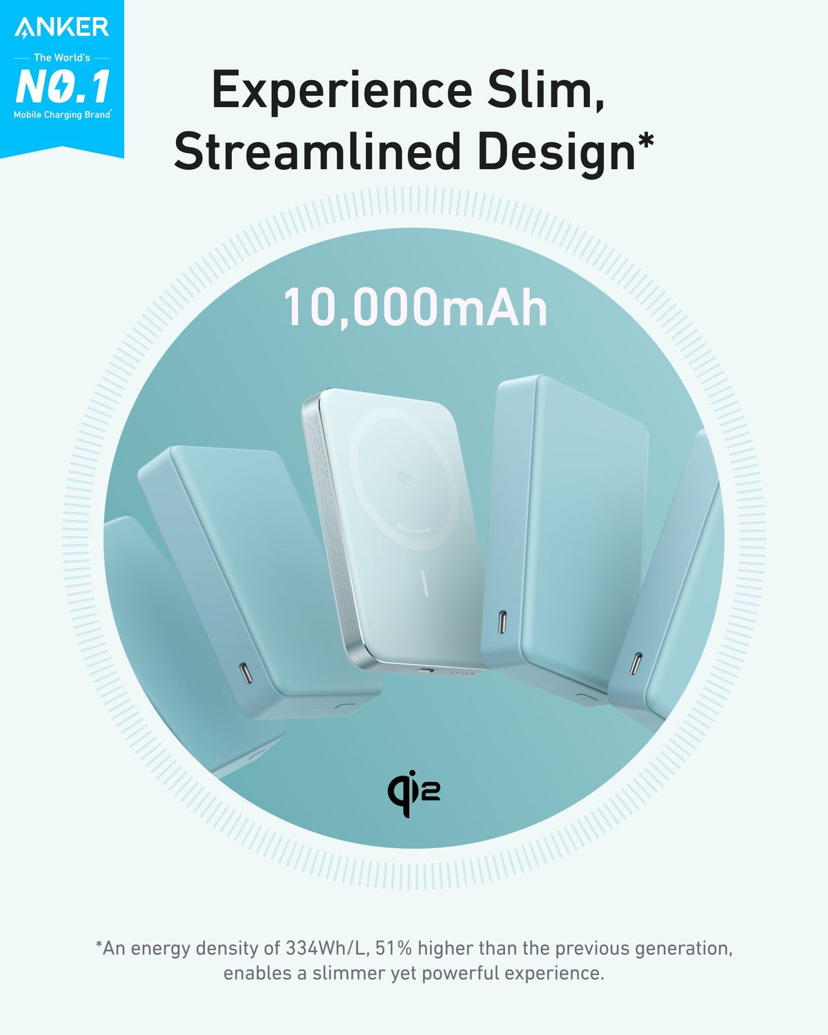 MagGo Power Bank (10K, Slim) H8