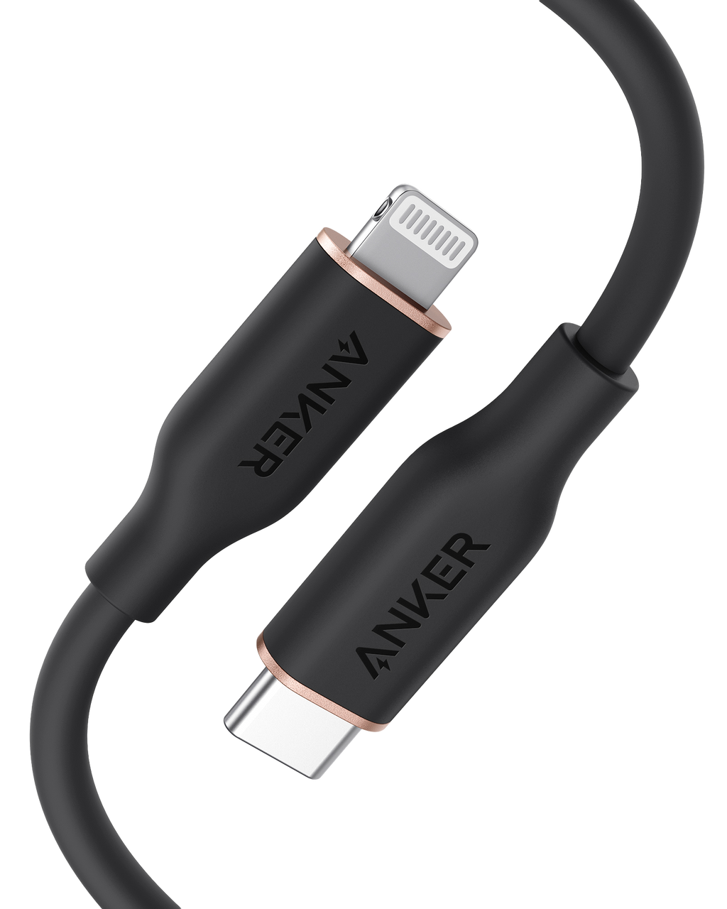 641 USB-C to Lightning Cable (Flow, 3 ft Silicone) Q6