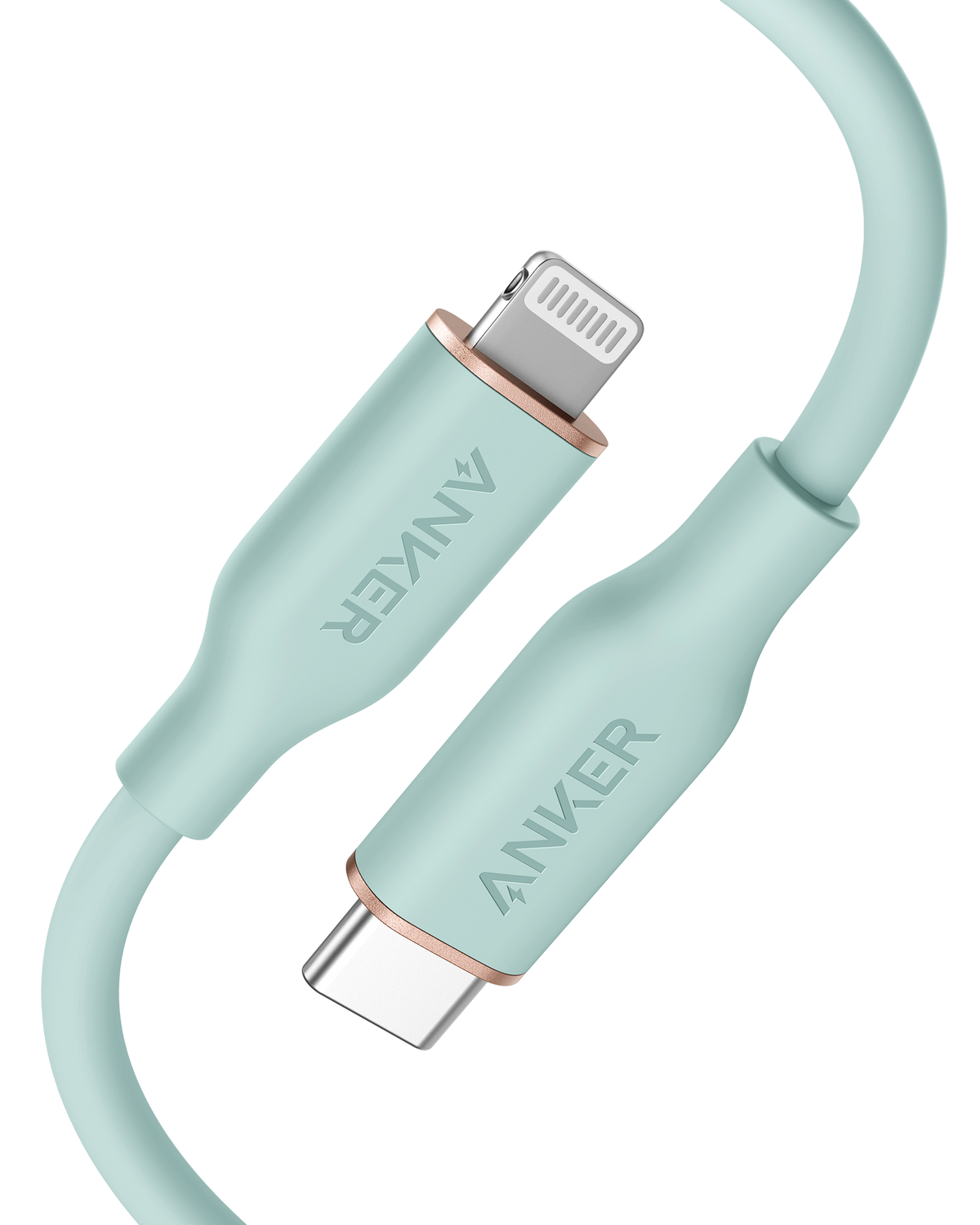 641 USB-C to Lightning Cable (Flow, 3 ft Silicone) Q6