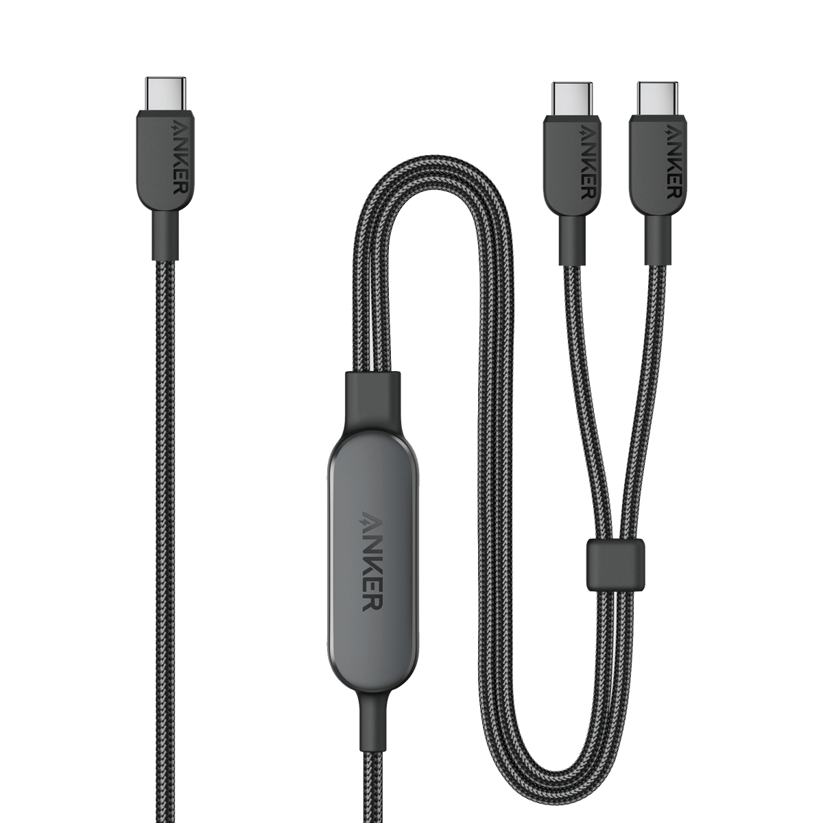 140W 2-in-1 USB-C to USB-C Cable Y0