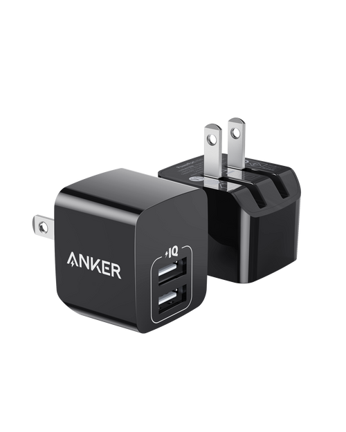Dual-Port 12W Wall Charger (2-Pack) K2