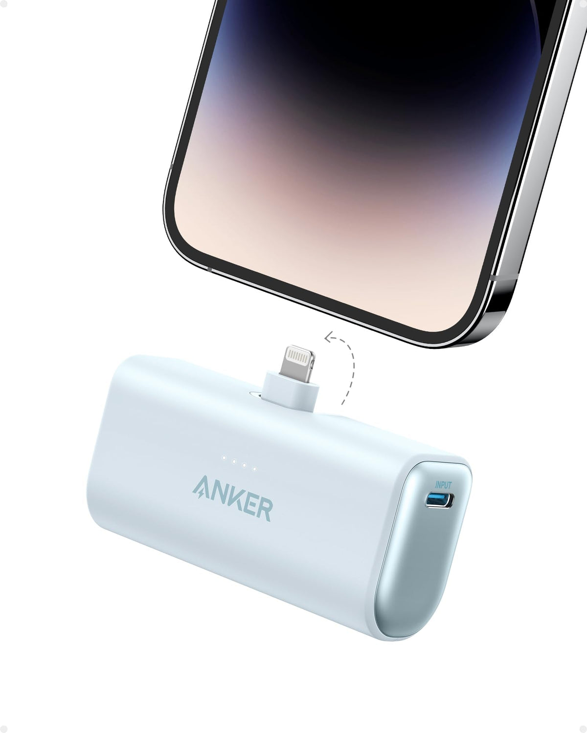 Nano Power Bank (12W, Built-In Lightning Connector)-boa P9