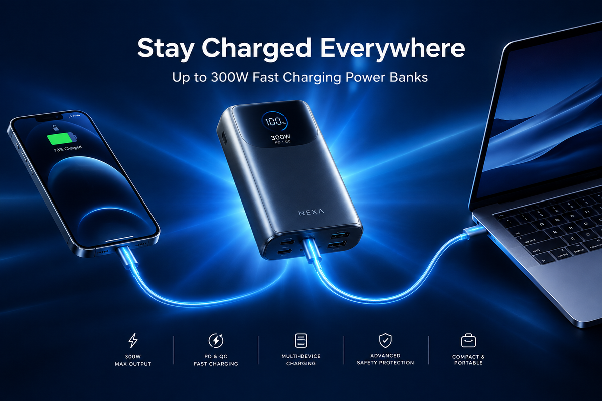 Hero Banner - Stay Charged Everywhere